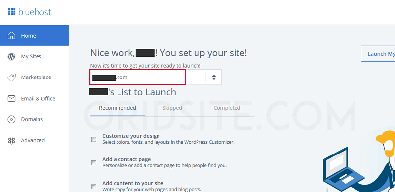 تركيب شهادة SSL مجانية على bluehost