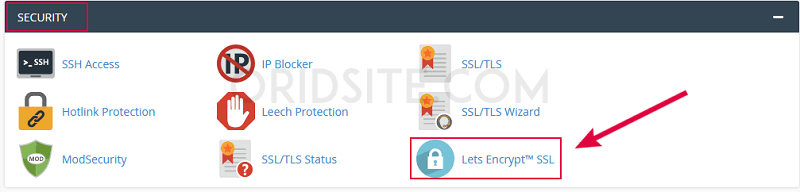 تركيب شهادة SSL مجانية على FastComet من لوحة cPanel