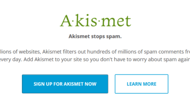 شرح اضافة Akismet Anti-Spam و كيفية تثبيتها و ضبط إعداداتها