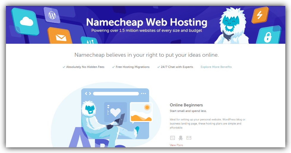 استضافة Namecheap